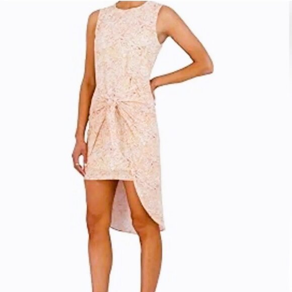 BCBG MaxAzria Wrap Front High Low Dress - NWT - Picture 3 of 7